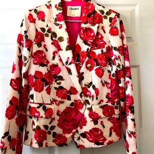 L’AGENCE double breasted blazer.